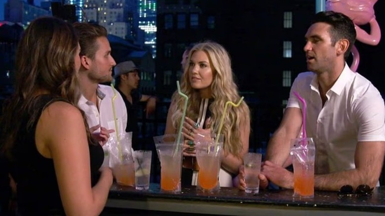 Erika Kirk appearing on "Summer House."