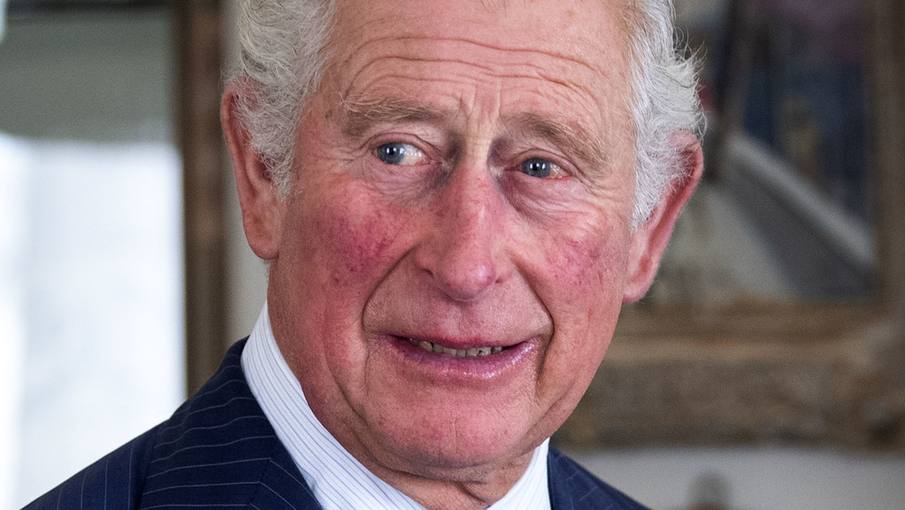 Prince Charles participating in meeting 