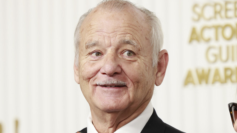 Bill Murray, smiling