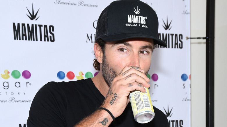 Brody Jenner drinking Mamitas