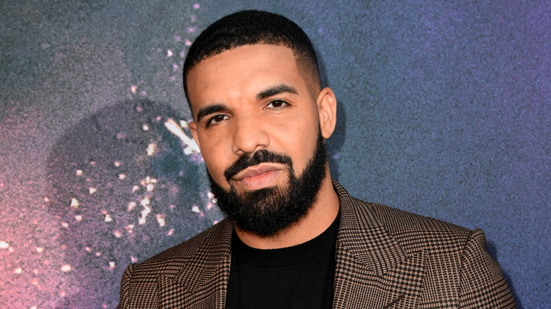 Drake with a beard