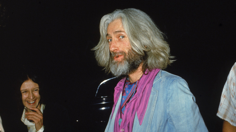 John Drew Barrymore in a denim shirt in the '70s