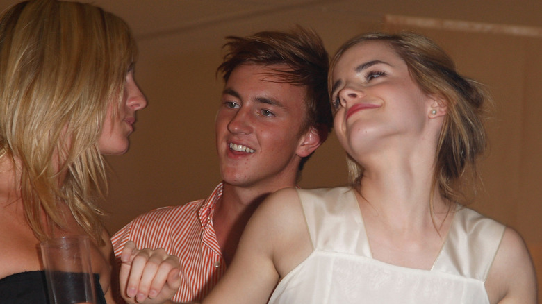 Emma Watson dancing before Francis Boulle