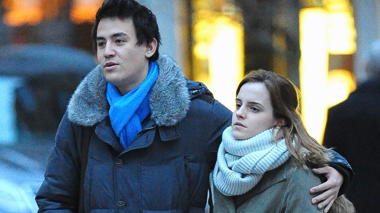 Will Adamowicz and Emma Watson cuddling 