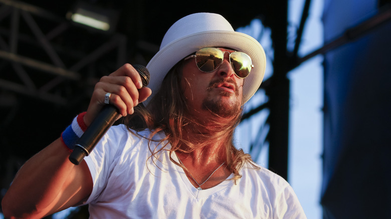 Kid Rock appears on stage