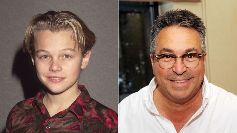 Leonardo DiCaprio and Brian Peck side by side