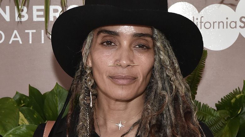 Lisa Bonet on a red carpet