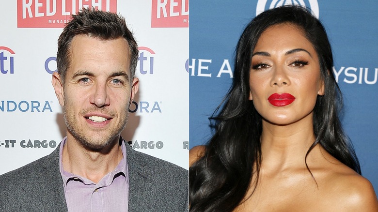Nick Hexum and Nicole Scherzinger smiling