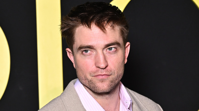 Robert Pattinson with messy hair