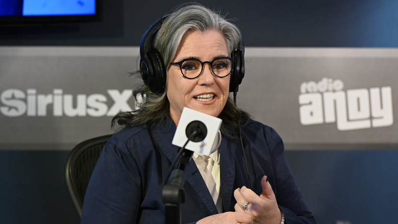 Rosie O'Donnell during an interview for "Radio Andy."