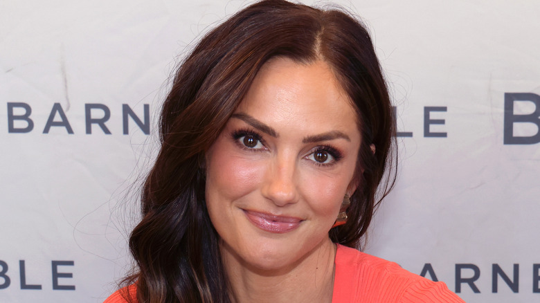 Minka Kelly, smiling