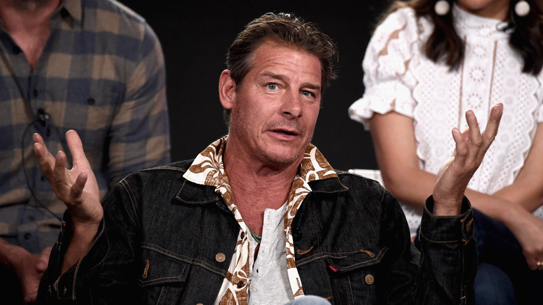 Ty Pennington speaking on stage