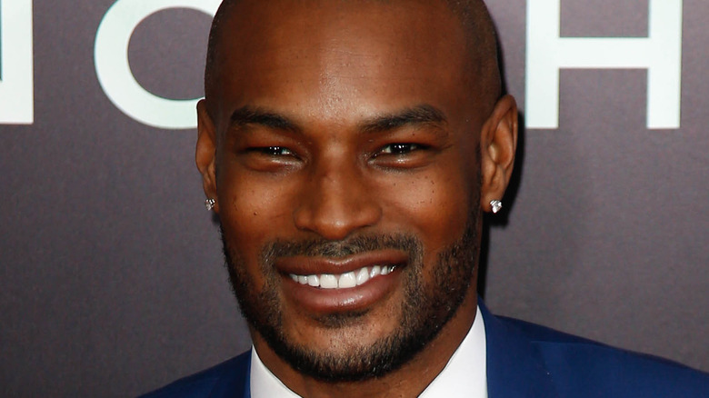 Tyson Beckford on the red carpet