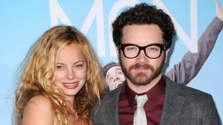 Bijou Phillips, Danny Masterson smiling