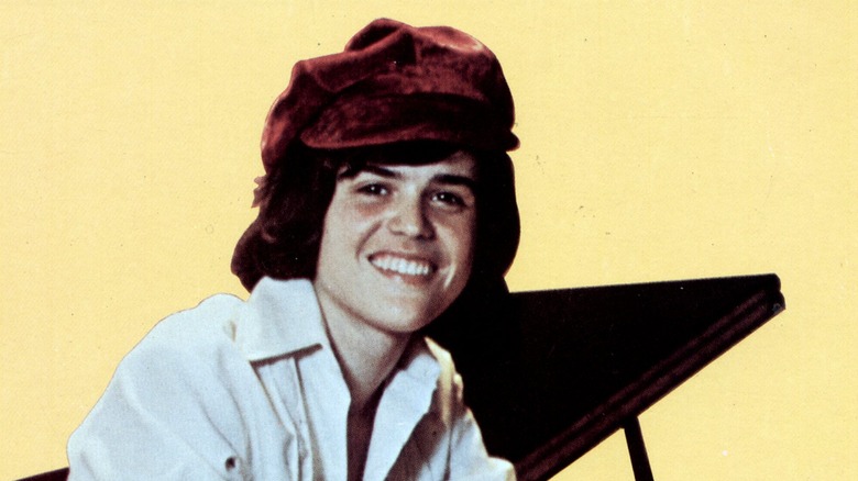 Donny Osmond poses in the 1970s.