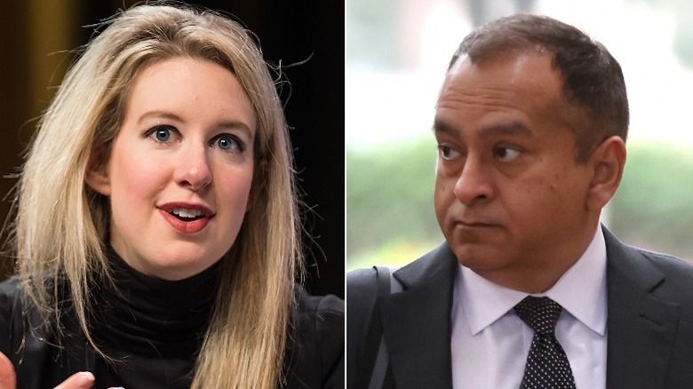 Elizabeth Holmes and Ramesh "Sunny" Balwani