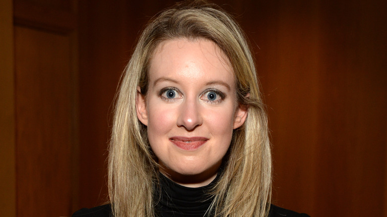 Elizabeth Holmes smiling