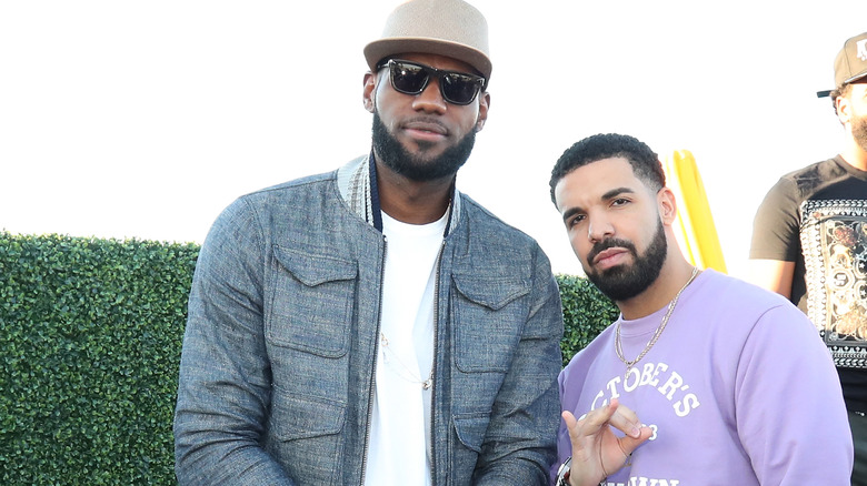 LeBron James and Drake