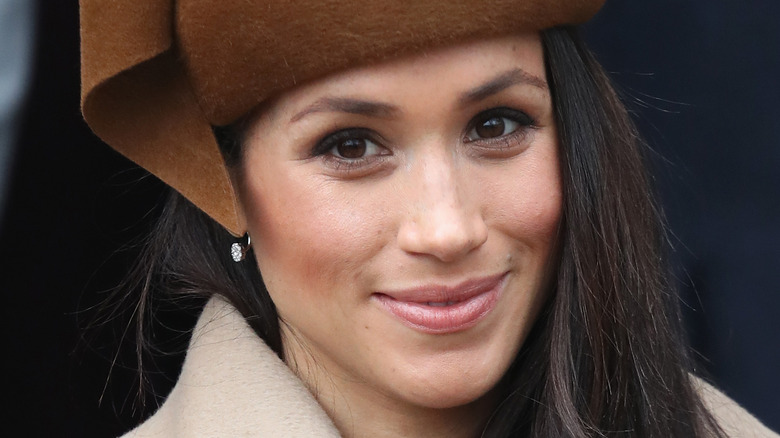 Meghan Markle smiling