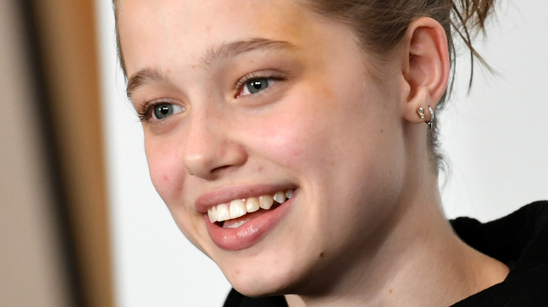 Shiloh Jolie-Pitt at an event 