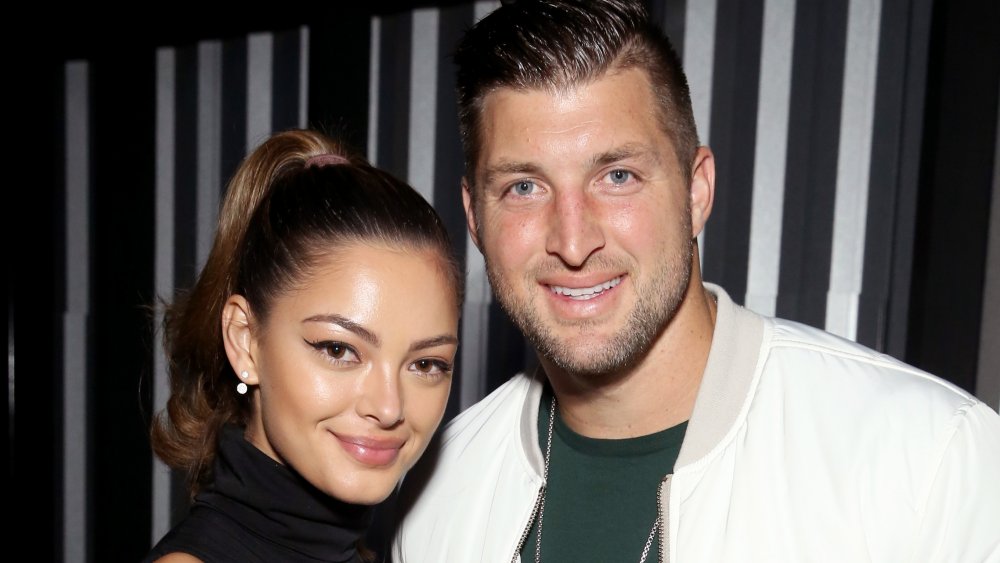 Tim Tebow and Demi-Leigh Nel-Peters