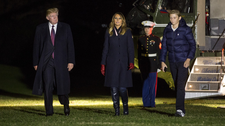 A Timeline Of Barron Trump's Stunning Height Transformation