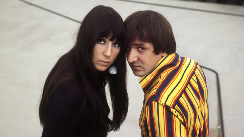 Sonny Bono and Cher in 1973
