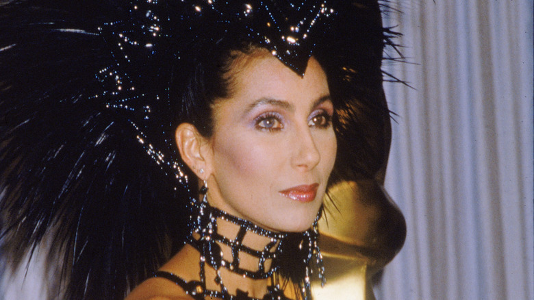 Cher at the 1986 Oscars
