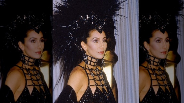 Cher at the 1986 Oscars
