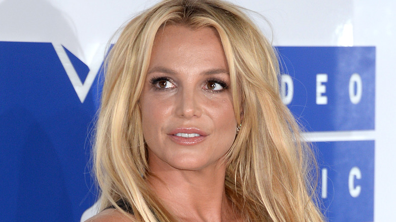 Britney Spears smiling 