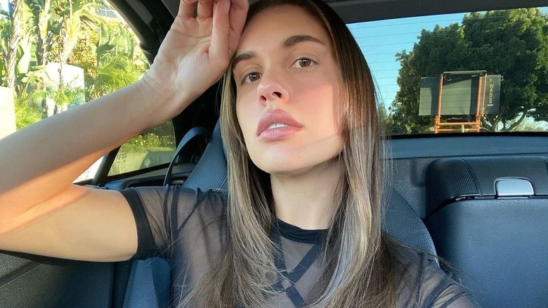 Dana Caprio car selfie
