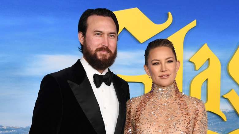 Danny Fujikawa and Kate Hudson at 'Glass Onion: A Knives Out Mystery' in 2022