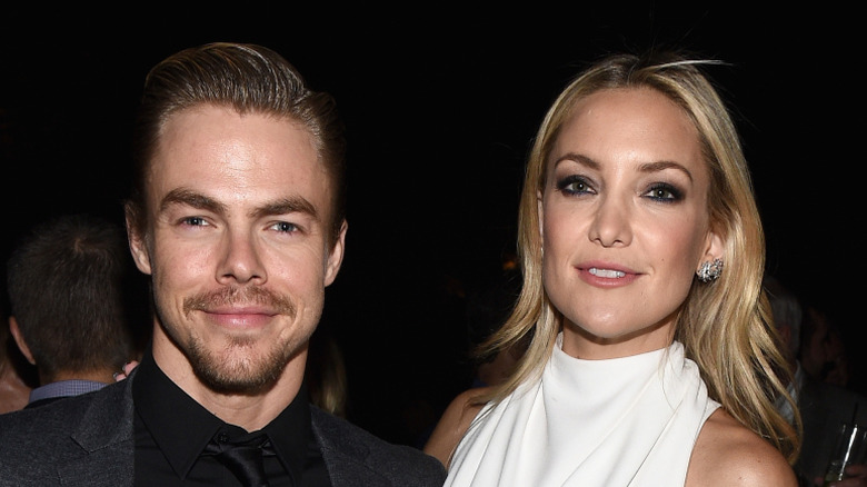 Derek Hough and Kate Hudson at the "Love In For Kids" benefit in 2014