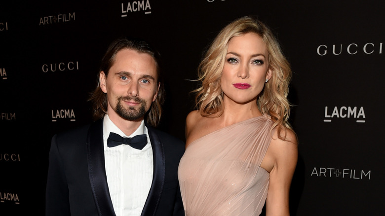 Matt Bellamy and Kate Hudson at 2014 LACMA Art + Film Gala