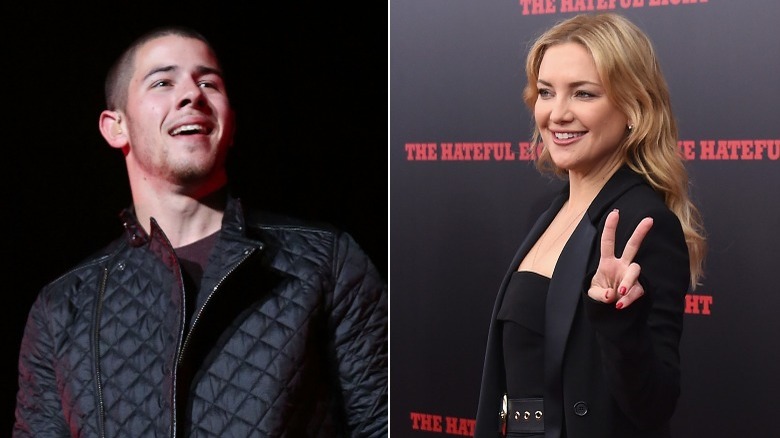 Nick Jonas at Jingle Ball 2015, Kate Hudson at premiere of 'The Hateful Eight' 2015