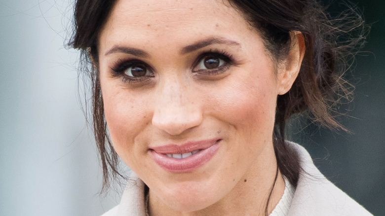 Meghan Markle smiling