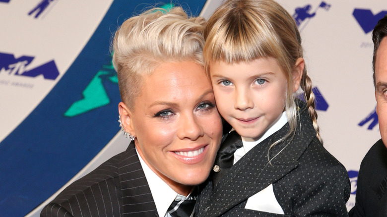 Pink and her daughter, Willow