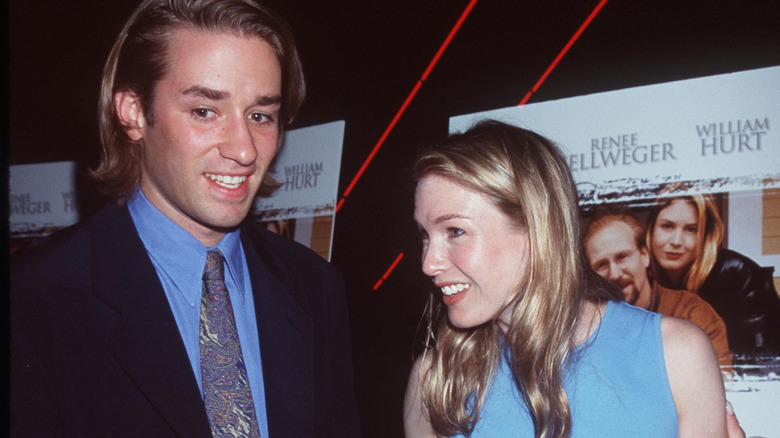Josh Pate and Renee Zellweger smiling