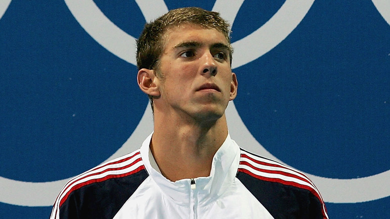 Michael Phelps in Athens