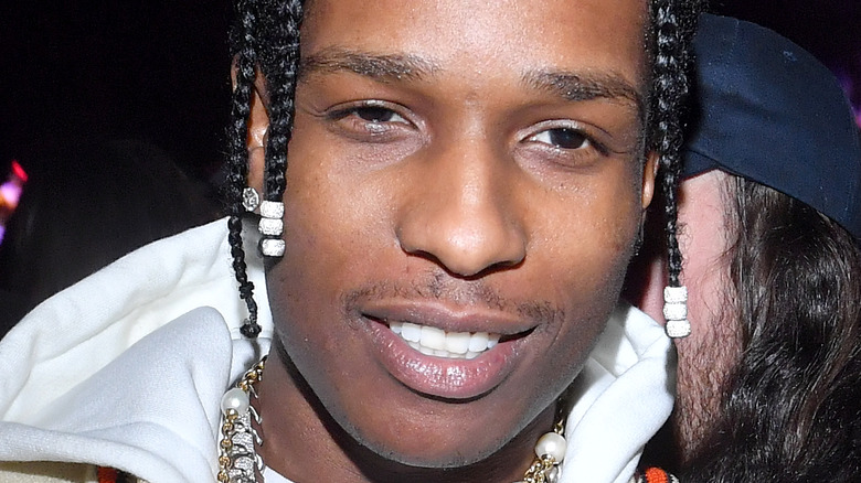 A$AP Rocky smiling