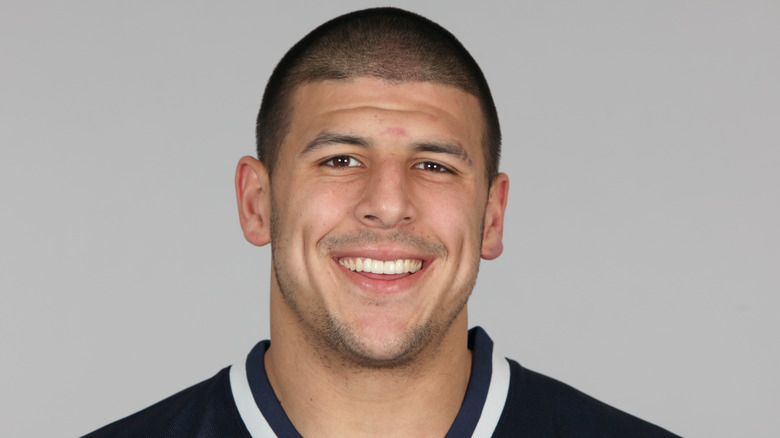 Aaron Hernandez Smiling