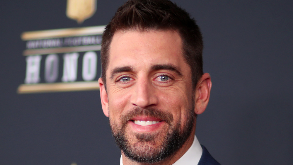  Aaron Rodgers attends the NFL Honors at University of Minnesota