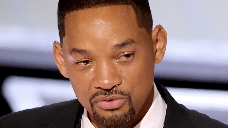 Will Smith crying