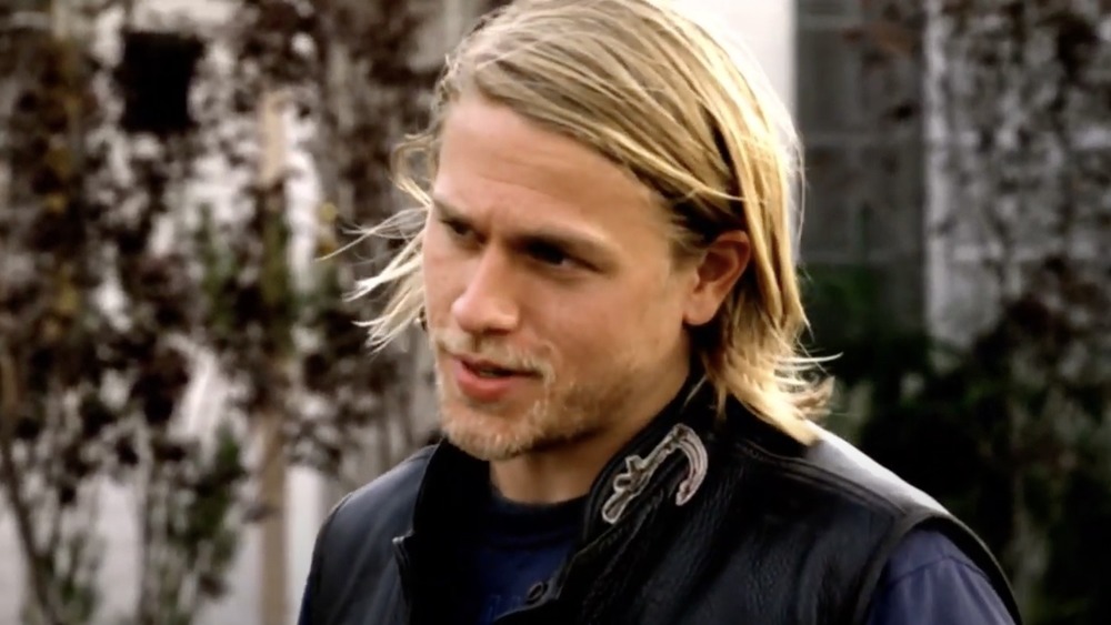 Charlie Hunnam as Jax Teller in Sons of Anarchy
