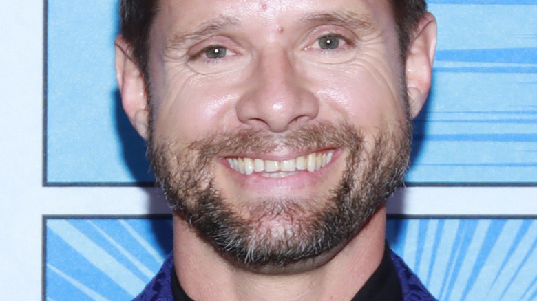 Danny Pintauro smiling with beard