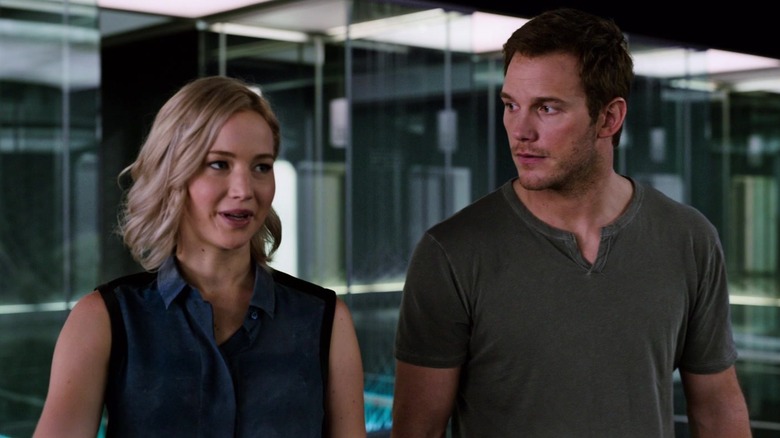 Jennifer Lawrence, Chris Pratt in Passengers