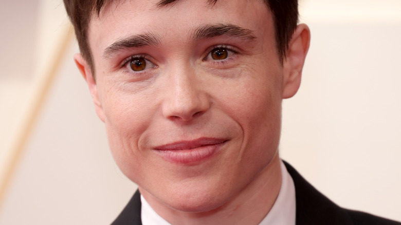 Elliot Page smiling