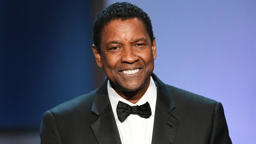 Denzel Washington accepting the AFI Life Achievement Award in 2019