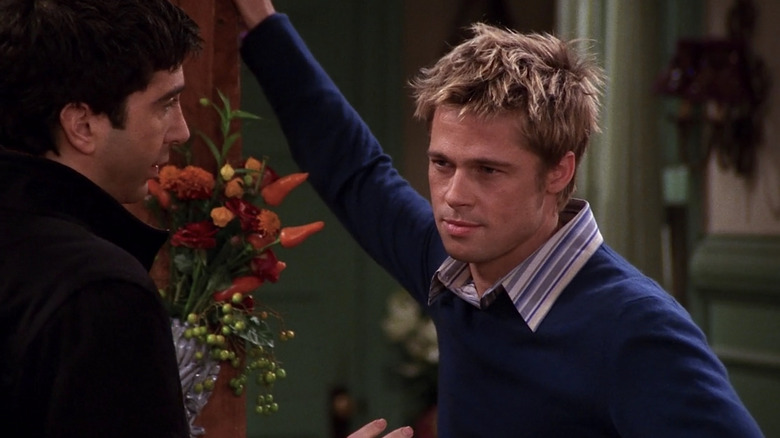 Ross with Brad Pitt