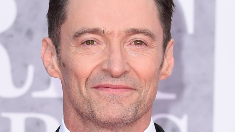 Hugh Jackman smiling 